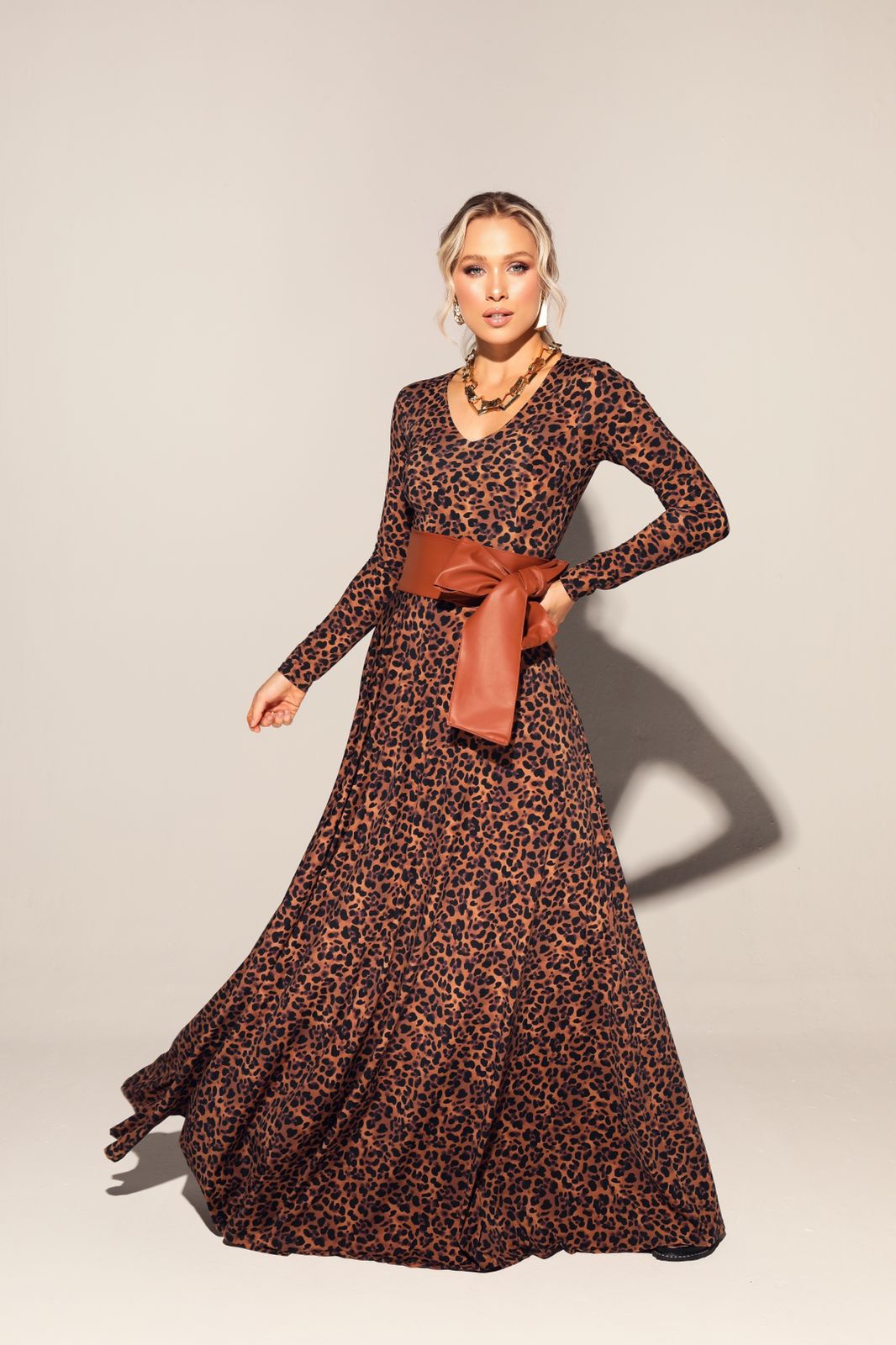 Waleska Print Maxi Dress